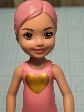 Barbie Chelsea Club Doll Girl Pink Action Figure Toy